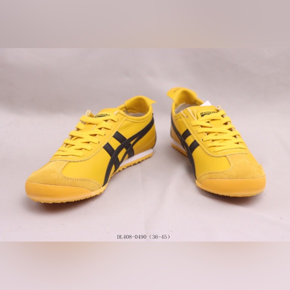 Onitsuka Tiger MEXICO 66 Women's Yellow Casual Sneakers [All sizes available in